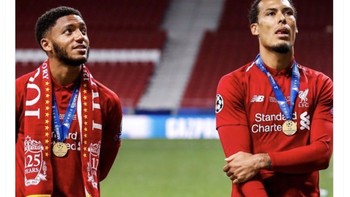 Para bek Liverpool telah menjadi mimpi buruk bagi Haaland. Foto: Twitter