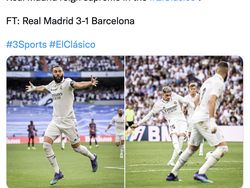 Barcelona Dihajar Real Madrid, Drake Menangis
