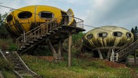 Sejatinya sebuah resor dibuat gemerlap dan indah. Namun, Taiwan punya resor bertema UFO yang ditinggalkan sebelum dibuka. Ada banyak misteri yang melingkupinya.  