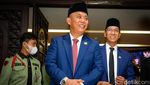 Pj Gubernur DKI Heru-Ketua DPRD Kompak Berjas Biru di Paripurna