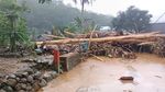 Potret Banjir Bandang di Pujiharjo Malang