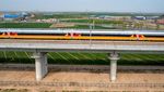 Potret Kereta Cepat Jakarta-Bandung Saat Diuji Coba di China