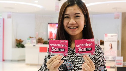 Operator seluler Smartfren menghadirkan paket internet Unlimited Nonstop terbaru dengan berbagai pilihan. Kuota data 3 GB dapat dinikmati dengan harga Rp 15.000.
