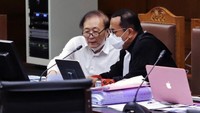 Terdakwa Surya Darmadi menjalani sidang lanjutan di Pengadilan Tipikor, Jakarta.