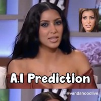 Penampilan Kim Kardashian menjadi panutan banyak wanita. Video ini berusaha membuktikan bahwa tanpa banyak prosedur kecantikan pengusaha dan bintang realiti ini tetap menawan. Foto: TikTok @vandahoodlive