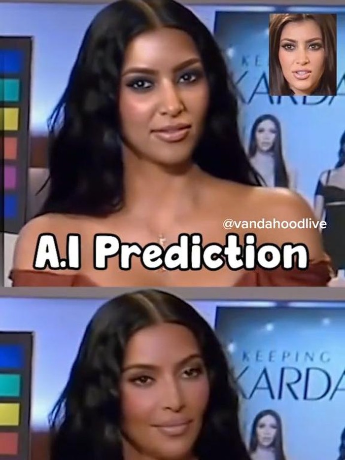 Wajah Asli Keluarga Kardashian Diungkap Teknologi AI