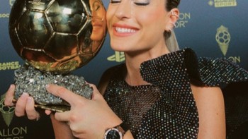 Alexia Putellas kembali menyabet penghargaan Ballon dOr wanita untuk kedua kalinya dan menjadi yang terbanyak. Foto: Instagram