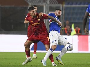 Sampdoria Vs Roma: Penalti Pellegrini Menangkan I Lupi