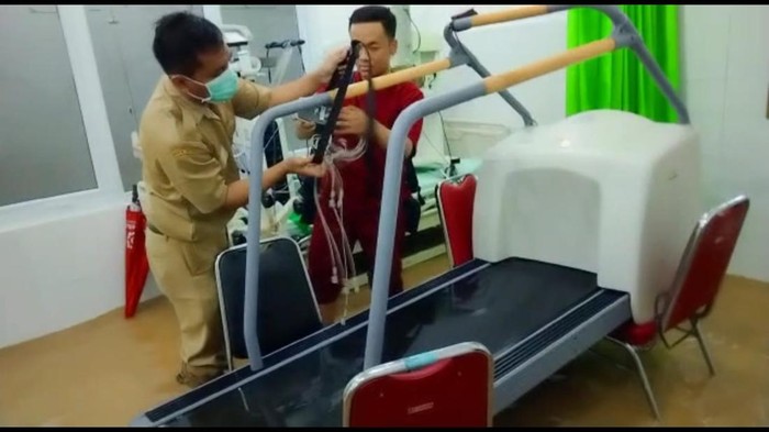 Banjir di Trenggalek rendam RSUD dr Soedomo Trenggalek Sujiono