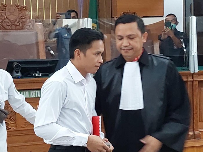 Bharada E Jalani Sidang Kasus Pembunuhan Brigadir J (Wilda-detikcom)