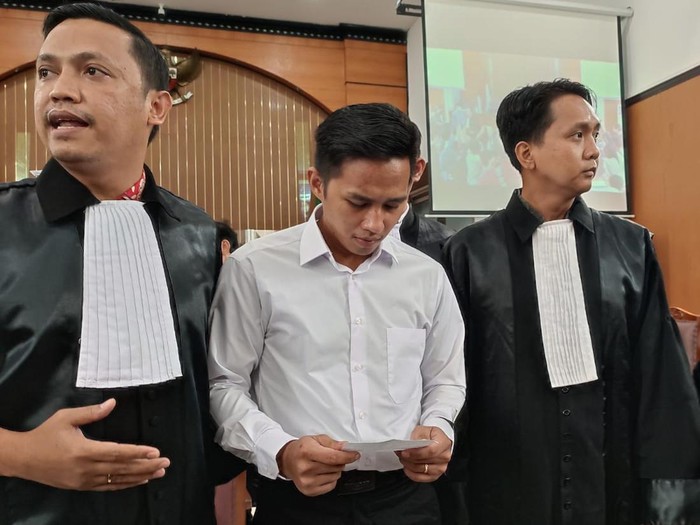 Bharada E Sampaikan Belasungkawa dan Permohonan Maaf (Wilda-detikcom)