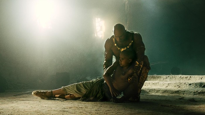 Cuplikan adegan di Black Adam.
