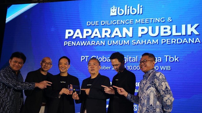 Blibli Siap Melantai di BEI PT Global Digital Niaga Tbk atau Blibli akan melantai di BEI pada 7 November 2022 dengan mekanisme penawaran umum saham perdana (initial public offering/IPO).