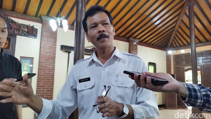 Kepala Badan Pusat Statistik (BPS) Kabupaten Semarang Sri Wiyadi saat jumpa pers, Selasa (18/10/2022)