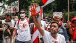 Buntut Kematian Mahsa Amini, Massa Demo Kedubes Iran di Jakarta