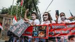 Buntut Kematian Mahsa Amini, Massa Demo Kedubes Iran di Jakarta