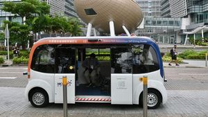 Bus Listrik Ajaib Ini Mondar-mandir di Taman Sains Hong Kong