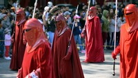 Parade tersebut digelar dengan tema Training Day atau Hari Pelatihan.