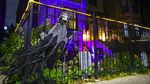 Sambut Halloween, Rumah-rumah di AS Didekorasi Menyeramkan
