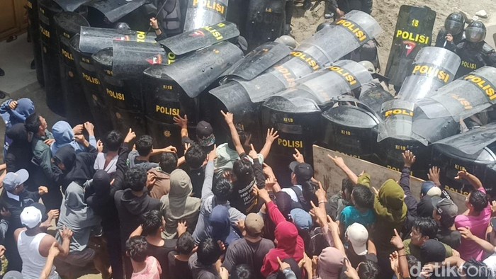 Eksekusi lahan di Enrekang ricuh
