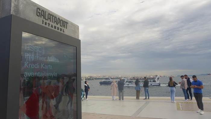 Pelabuhan Galataport di Istanbul