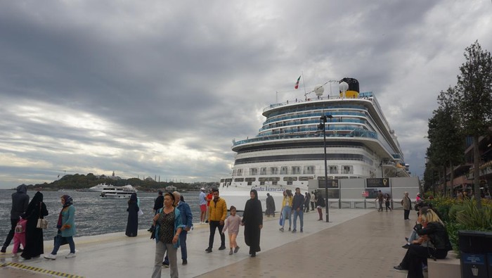 Pelabuhan Galataport di Istanbul