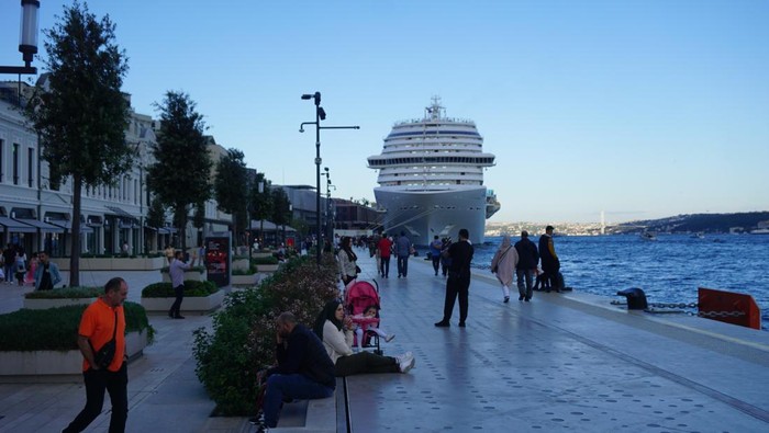 Pelabuhan Galataport di Istanbul