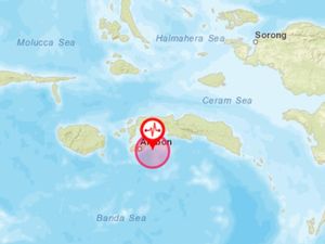 Gempa Bumi Berpusat di Laut M 3,7 Guncang Ambon, Tidak Berpotensi Tsunami