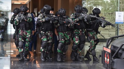 Jelang Puncak KTT G20, TNI Gelar Latihan Pengamanan dari Teroris