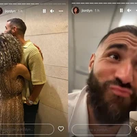 Hingga saat ini Jordan Ozuna dan Karim Benzema belum pernah berbicara ke media terkait hubungan cinta mereka. Namun Jordan sudah beberapakali mengungkap kedekatannya dengan Benzema di Instagram Story. Foto: Instagram jiordyn