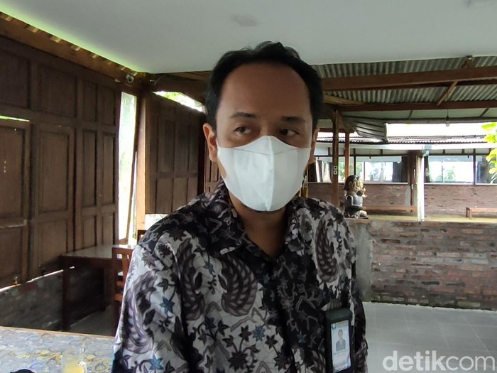 Kepala Keasistenan dan Pemeriksaan ORI DIY, Jaka Susila, saat memberikan keterangan pers di Kulon Progo, DIY, Selasa (18/10/2022).