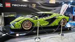 Mirip Banget, Lamborghini Ini Terbuat dari Kepingan Lego