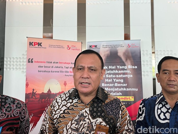 Ketua KPK Firli Bahuri (M Hanafi/detikcom)