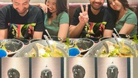 Selama berpacaran agaknya Kiky Saputri dan M Khairi sudah menjajal berbagai kuliner. Kali ini mereka mencicipi taco dengan guacamole. Foto: Instagram @kikysaputri
