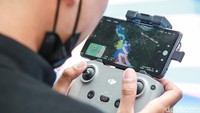 Jika diambil dari lensa drone, karya ini terlihat sangat mengagumkan.