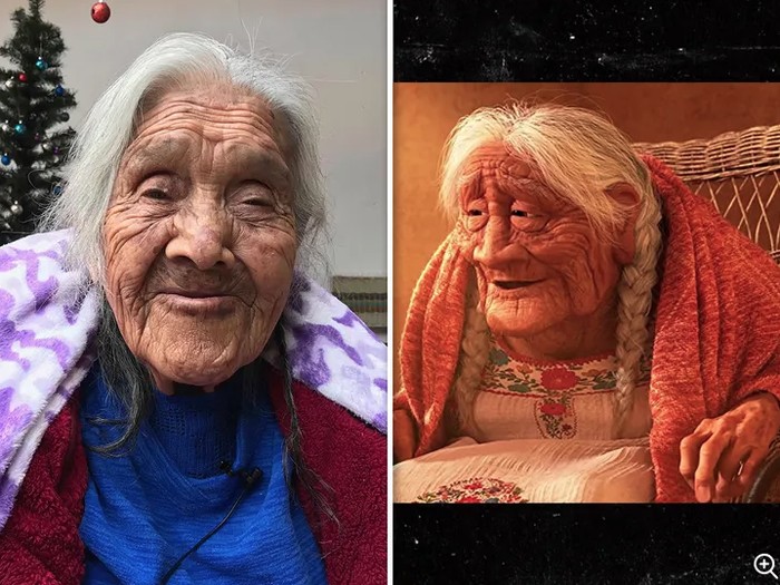 Maria Salud Ramirez Caballero atau Mama Coco di dunia nyata.