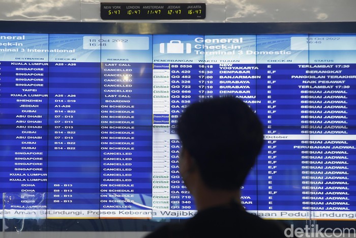 Berdasarkan data AP II pada periode Januari - September 2022, jumlah pergerakan penumpang di 20 bandara AP II secara kumulatif meningkat tajam.