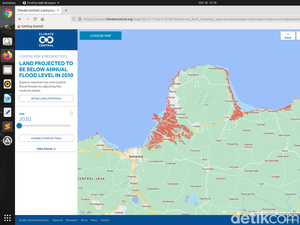 Ini Area Pesisir Jateng yang Diprediksi Hilang 2030, di Pemalang dan Demak
