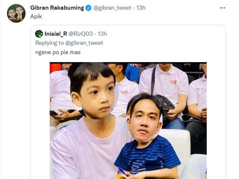 Wali Kota Solo Gibran Rakabuming mau ganti foto profil dan minta ide dari netizen