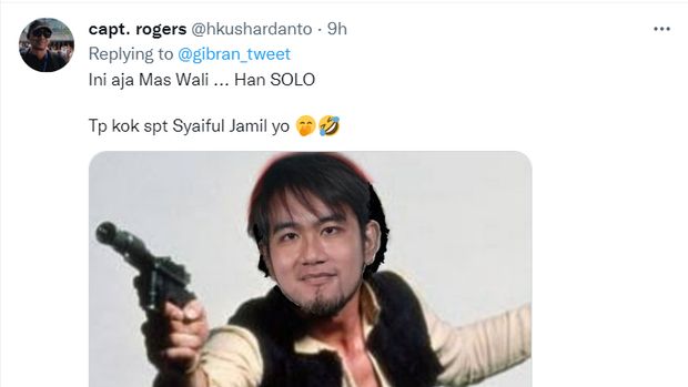 Wali Kota Solo Gibran Rakabuming mau ganti foto profil dan minta ide dari netizen