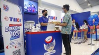 PT Citra Van Titipan Kilat (TIKI) juga memeriahkan Trade Expo Indonesia 2022.