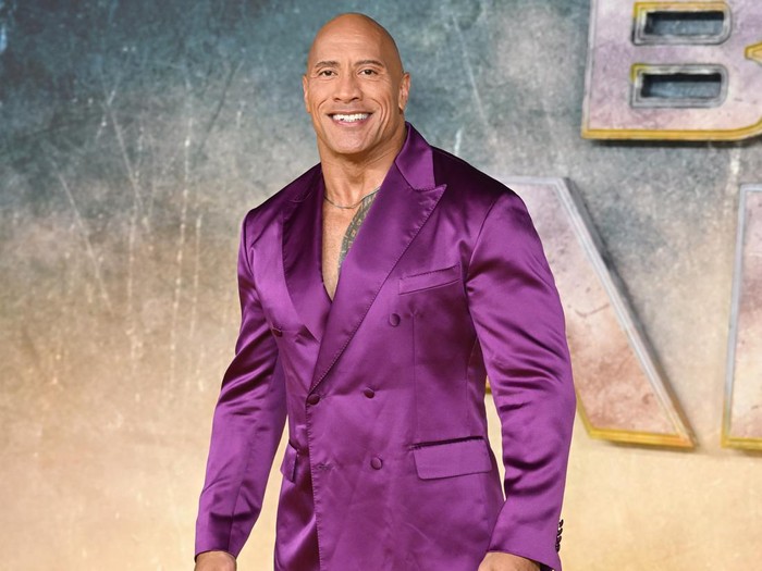 LONDON, ENGLAND - OCTOBER 18: Dwayne Johnson attends the UK Premiere of 