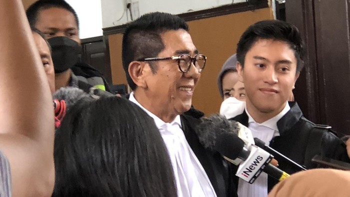 Henry Yoso, kuasa hukum Brigjen Hendra dan Kombes Agus. (Hanafi/detikcom)