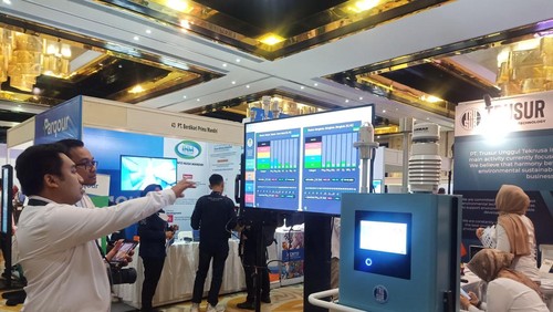 Indonesia Procurement Forum & Expo (IPFE) 2022 di Harris Hotel & Residences Sunset Road, Badung, Rabu (19/10/2022). (Ni Made Lastri Karsiani Putri-detikBali)