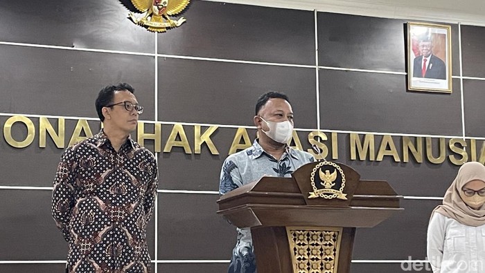 Komisioner Komnas HAM Choirul Anam  (Silvia Ng/detikcom)