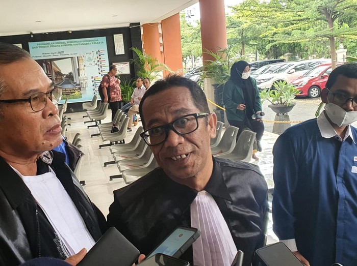 Kuasa hukum eks Walkot Jogja Haryadi Suyuti, Muhammad Fahri Hasyim, Rabu (19/10/2022).