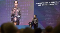 Presiden Joko Widodo membuka secara resmi Trade Expo Indonesia (TEI) 2022, di ICE BSD, Rabu (19/10/2022).
