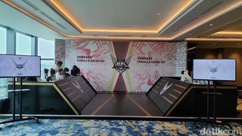Moonton pun menyediakan tempat bermain Mobile Legends layaknya pro player. Foto: (Panji Saputro/detikINET).