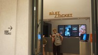 Sebelum masuk ke museum, beli tiket dulu ya. Harga tiketnya 80 Turkish Lira per orang atau sekitar Rp 66 ribuan saja. (Wahyu Setyo/detikTravel)