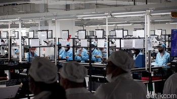 Satu lini memiliki panjang 50 meter. Foto: Adi Fida Rahman/detikINET